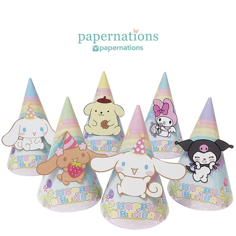 Cinnamoroll & Friends Cone Hats